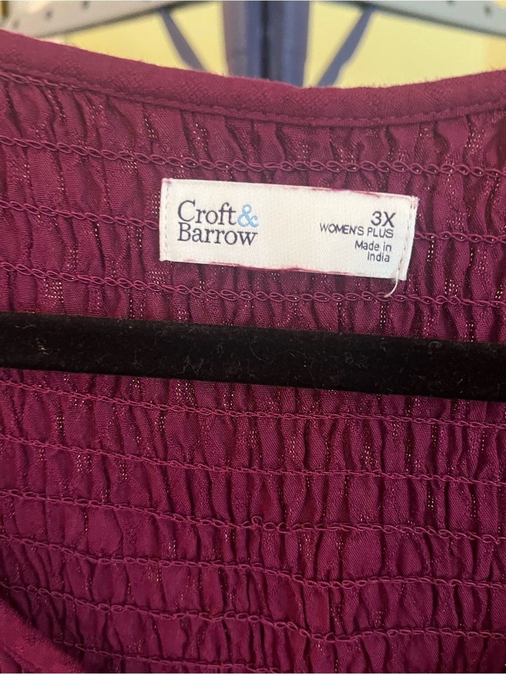 Croft & Barrow Smocked Dress - Picture 3 of 6